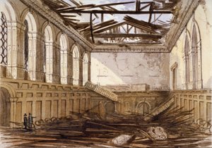 Ruines de la salle de banquet de Haberdashers