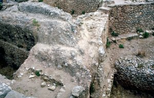Ruines de la ville grecque préhistorique de Mycènes