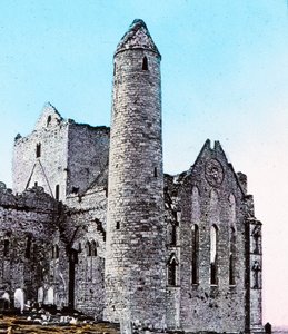 Ruines sur le Rocher de Cashel, Co. Tipperary, vers 1910 - Unbekannt