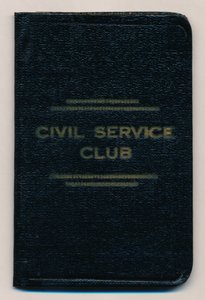 Règles du Civil Service Club, vers 1953 - Unbekannt