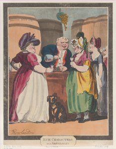 Personnages excentriques dans un bosquet, 1er novembre 1808