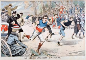 Course, le Cross Country National, Paris, 1903 - Unbekannt