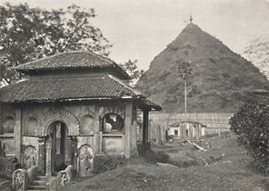 Ruwanwali Dagoba à Anuradhapura. Côté est, 1926 - Unbekannt