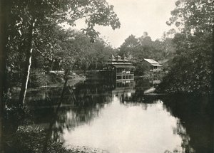 Lac en fer à cheval sacré et Zayats, Wingaba, Rangoon, 1900 - Unbekannt