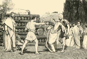 Le sacrifice de Scaevola, 1890 - Unbekannt