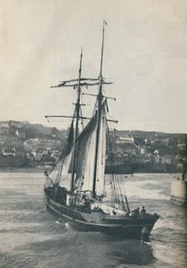 Entrée dans le port de Newlyn, l
