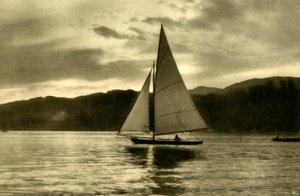 Navigation sur le Wörthersee, Carinthie, Autriche, vers 1935 - Unbekannt