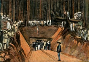 Saint-Élie. Inauguration de la première mine de quartz, Saint-Élie. La première mine de quartz, 1900 - Unbekannt