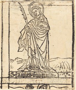 Sainte Agnès [verso] - Unbekannt