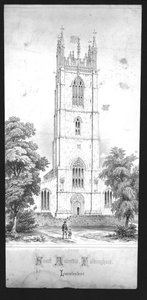 Église Saint-André, Falkingham, Lincolnshire, début du 19e siècle