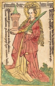 Sainte Barbe, 1440-1460