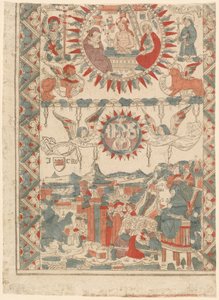 Saint Bonaventure arrivant et prêchant à Lyon, 1480-1490 - Unbekannt