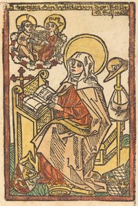 Sainte Brigitte, vers 1480-1500