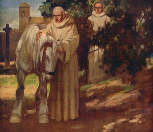 Saint Columba et le cheval blanc, 1912 - Unbekannt