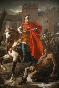 Saint Martin partageant son manteau, Tours, France - Unbekannt