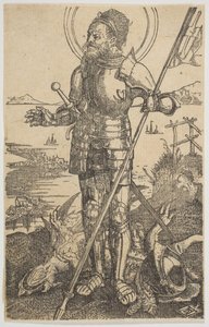 Saint Georges debout, copie - Unbekannt