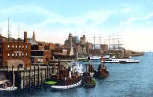 Port de Saint John, Saint John, Nouveau-Brunswick, Canada, vers 1900 - Unbekannt