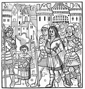 Saint Louis et ses frères prisonniers lors de la septième croisade, 1250 1522 - Unbekannt