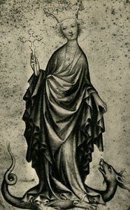 Sainte Marguerite, début du XVe siècle, 1943 - Unbekannt