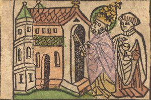 Saint Pierre en tant que fondateur de l