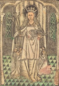 Sainte Ursule comme protectrice - Unbekannt