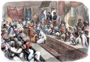 Vente à Calcutta de précieux cadeaux gouvernementaux et de bijoux de Lucknow, 1860 - Unbekannt