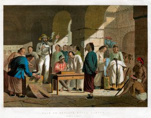 Vente de marchandises anglaises, Canton, 1858 - Unbekannt