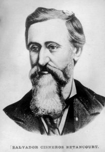 Salvador Cisneros Betancourt, Marquis de Santa Lucia 1828-1914, homme politique cubain, vers 1910 - Unbekannt