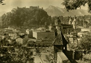 Salzbourg depuis le Kapuzinerberg, Autriche, vers 1935 - Unbekannt