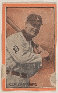 Sam Crawford, de la série de joueurs de baseball W500 Orange Borders, 1910 - Unbekannt