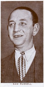 Sam Russell, manager de boxe britannique, 1938 - Unbekannt