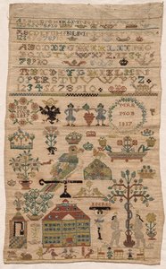Fragment de sampler, 1817 - Unbekannt