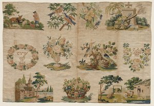 Fragment de sampler, 1819