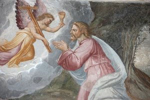 Église de San Jeronimo. Jésus priant dans le jardin de Gethsémani sur le mont des Oliviers, Madrid, Espagne - Unbekannt