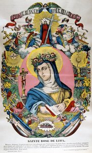 Sainte Rose de Lima, XIXe siècle