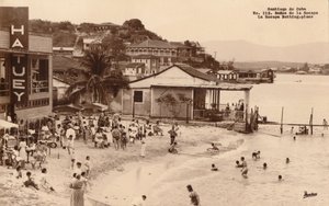 Santiago de Cuba. La Socapa lieu de baignade, Cuba, vers 1900 - Unbekannt