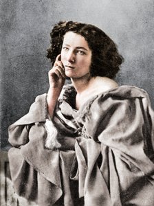Sarah Bernhardt, actrice française, 1869