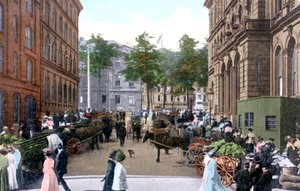 Marché du samedi matin, Halifax, Nouvelle-Écosse, Canada, vers 1900 - Unbekannt