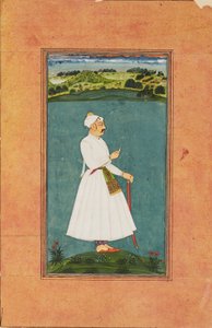 Sawai Jai Singh debout dans un paysage - Unbekannt