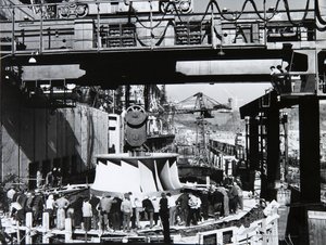 Centrale hydroélectrique de Sayano-Shushenskaya, URSS, années 1970 - Unbekannt