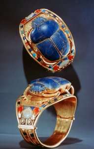 Bracelet scarabée de la tombe de Toutankhamon, 14ème siècle av. J.-C. - Unbekannt