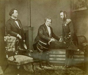 Scène de la pièce de théâtre d
