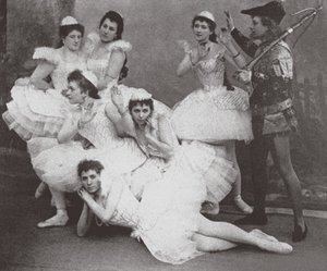 Scène du ballet Le Lac des cygnes, Théâtre Mariinsky, 1895 - Unbekannt