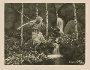 Scène du film Die Nibelungen: Siegfried par Fritz Lang, 1924 - Unbekannt