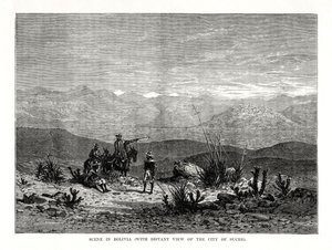 Scène en Bolivie, 1877 - Unbekannt