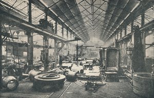 Scène dans un atelier de chaudières, vers 1917 - Unbekannt