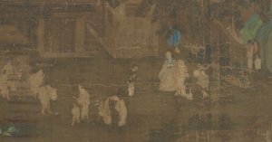 Scènes de la vie des hommes célèbres partie 1, dynastie Ming, 16ème-17ème siècle - Unbekannt