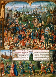 Scènes de la septième croisade, 1248-1254, XVe siècle - Unbekannt