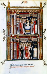 Scènes de la vie de Saint Denis, saint patron de la France, 3ème siècle 14ème siècle - Unbekannt