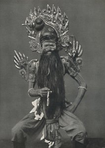 Acteur en tant que Guruswamin, le chef des enseignants spirituels, 1926 - Unbekannt